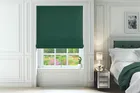 Monti Green - Luxury Chenille Roman Blind