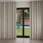 Laura Ashley Awning Stripe Dove Grey Wave Curtain Blinds Uk