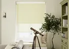 Rimini (blackout) Sand & Illusion Sandy - Double Roller Blind