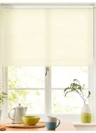 Starflower Cream Floral Roller Blind