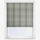 Moon Blenheim Silver Aqua Roman Blind