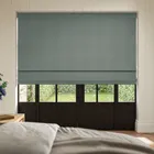 Ante Decor Virtus No Joins Soft Dim Out Made To Measure Roman Blind Charcoal